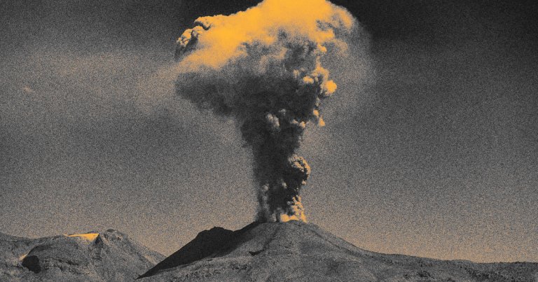 Scientists in New Zealand are bombarding rooftops with volcanic rock to help the area prepare for any potential future eruptions.