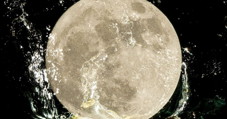 A new study suggests that the Moon's water supply is provided and repeatedly restocked by ions from the Earth's magnetic field.