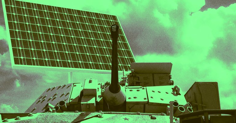 NATO secretary-general Jens Stoltenberg says that future military tanks should fuel themselves with attached solar panels.