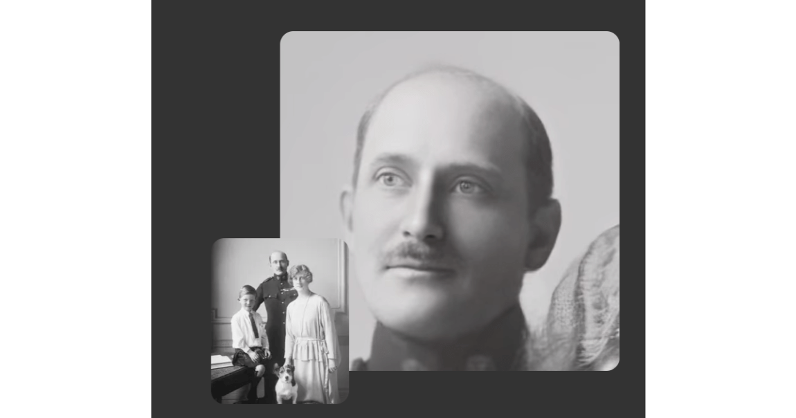 The genealogy platform MyHeritage has introduced a new tool called Deep Nostalgia that allows you to animate old photos of dead relatives.