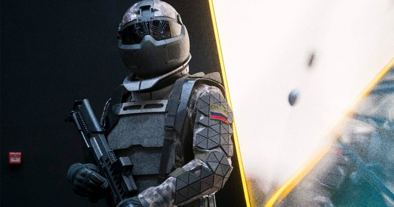 The next generation of Russia's Sotnik battle armor will reportedly be able to withstand a direct shot from a .50 caliber bullet.