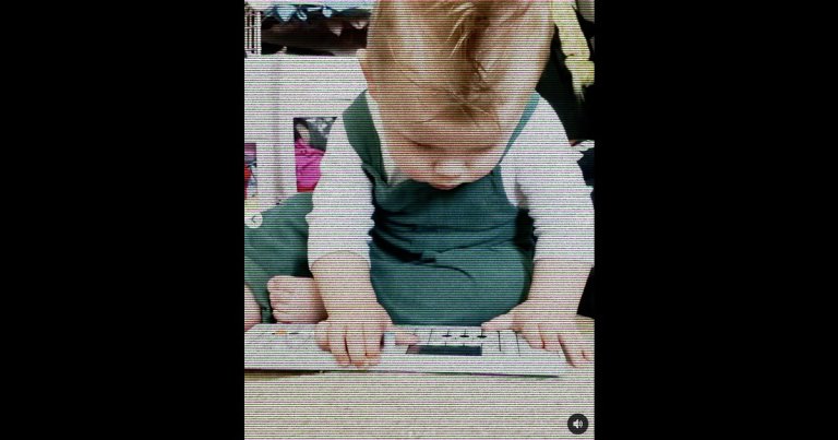 Adorable Video Shows Elon Musk’s Baby Playing a Synthesizer