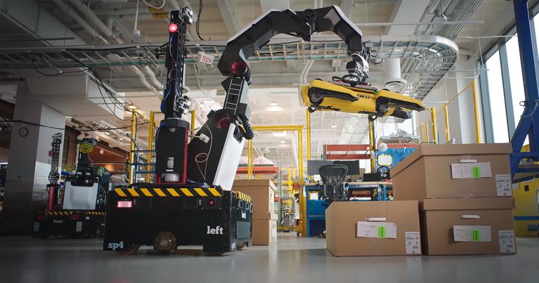 Robot creator Boston Dynamics has released its next dastardly take on God's creations: the "Stretch," forever destined to stack boxes in warehouses.