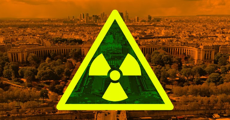 Saharan dust carrying radioactive isotopes from France's nuclear bomb tests in the 1960s is now blowing back into France.