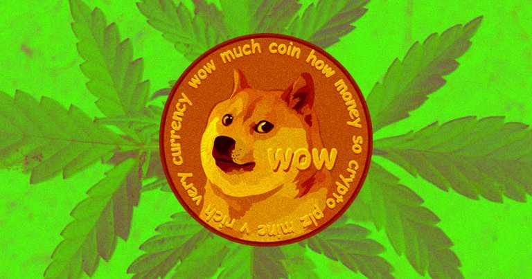 On the holiest of pot smoking days, joke-but-not-actually-a-joke cryptocurrency Dogecoin hit 42 cents, or $0.420, as Bloomberg reports.