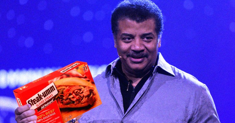 The Twitter account for Steak-umm, a processed meat product, decided to pick on science communicator Neil deGrasse Tyson.