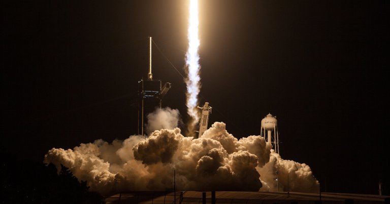 SpaceX and NASA have launched yet another crew of four astronauts to the International Space Station inside a SpaceX Crew Dragon capsule.