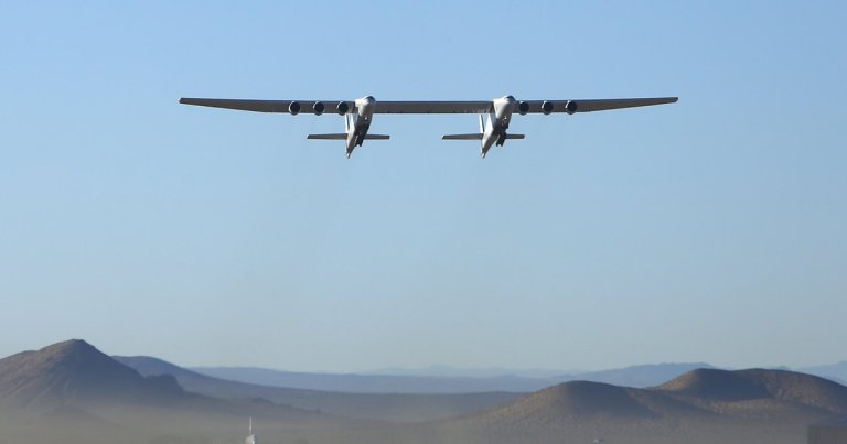 Aerospace company Stratolaunch has managed to get its Roc aircraft, the world's largest plane, off the ground for the second time this morning.