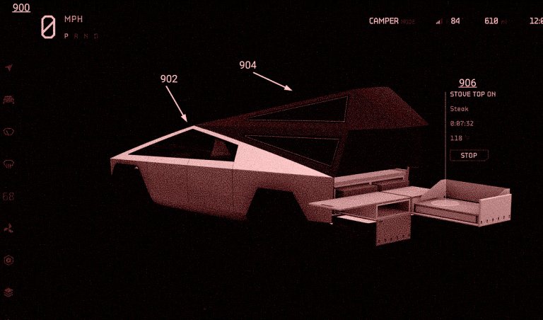 New details about Tesla's long-awaited Cybertruck have emerged through the publication of several patent applications dating back to 2020. 