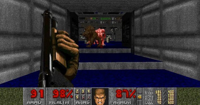 A programmer built a new kind of CAPTCHA test that asks users to play a quick game of "Doom" to prove that they're really human.
