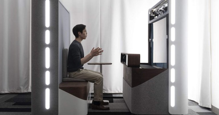 Google is now debuting a new video chat system they’re calling “Project Starline.” It's a 3-D holographic video chat. Here's how it works.