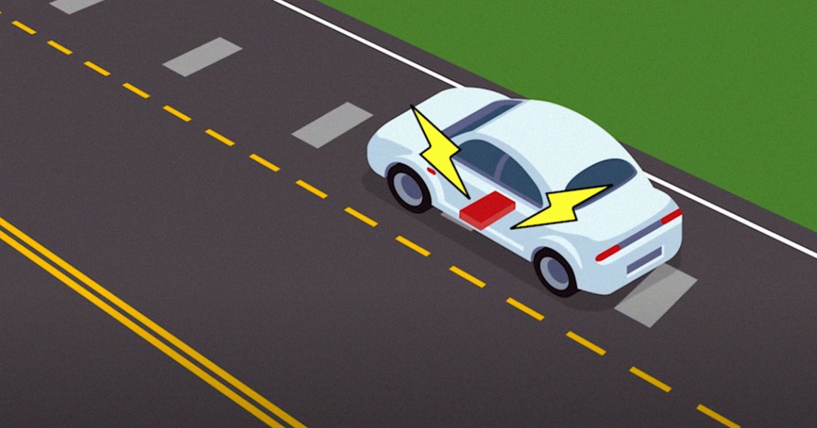 Researchers at Cornell University are developing a special roadway that's capable of charging vehicles' batteries as they drive over its surface.