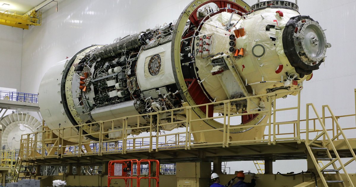 Russia Says It's Quitting the ISS, But It's Also Testing a New ISS Module