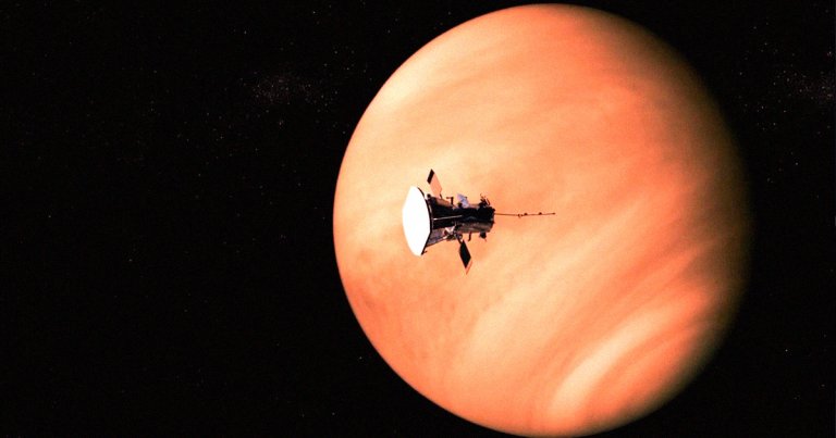 NASA's Parker Solar probe made it inside of the far reaches of the Venusian upper atmosphere, picking up natural radio signals.