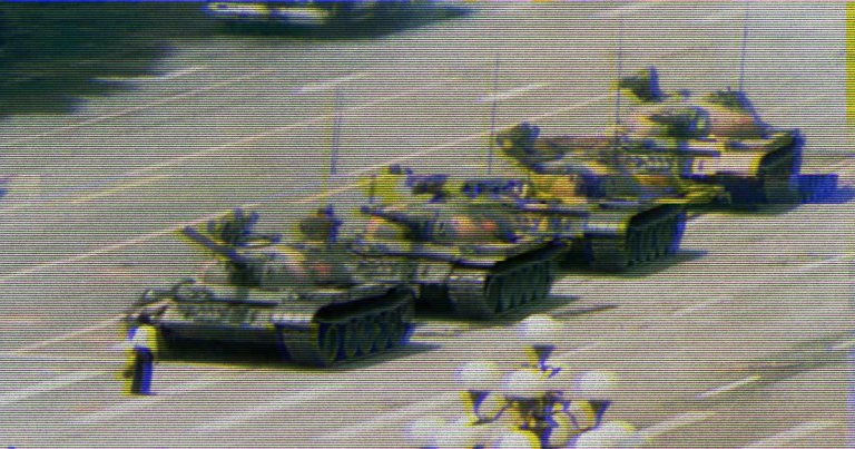 Microsoft claims that human error is the reason users couldn't find image or video results when they searched the term "tank man" on Friday.