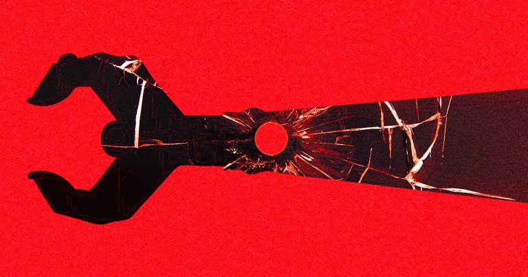Space junk reportedly blasted a hole in the side of Canadarm2, a robotic arm attached to the International Space Station.