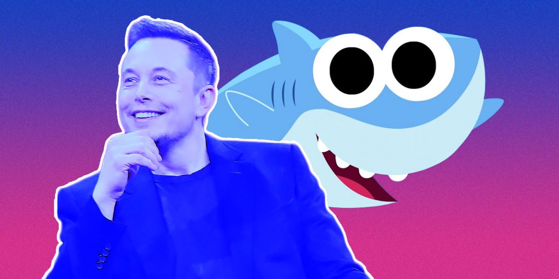 The Tesla CEO sent shares of Samsung Publishing soaring by more than ten percent at one point by tweeting about the popular children's song "Baby Shark."