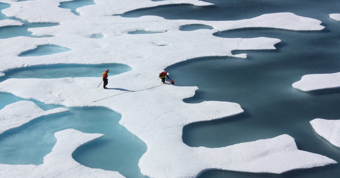 Experts are worried the sea ice covering much of the Arctic is thinning twice as previously thought. "When the Arctic warms, the world warms."