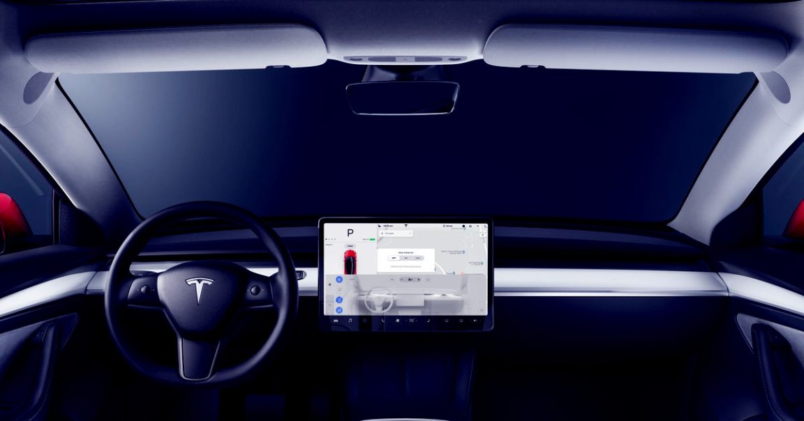 Tesla is now making use of the driver-facing camera to make sure drivers are paying attention while using the self-driving assistance feature Autopilot.
