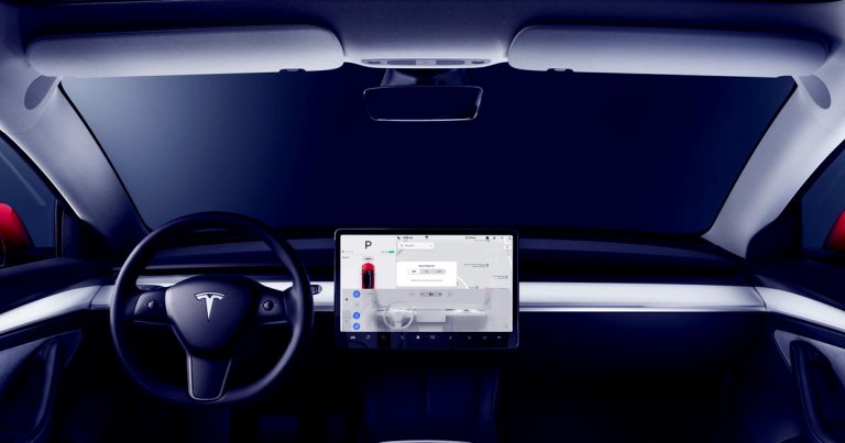 Tesla is now making use of the driver-facing camera to make sure drivers are paying attention while using the self-driving assistance feature Autopilot.