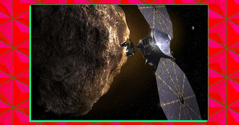 NASA's Lucy spacecraft was just outfitted with a message for any future civilizations that happen to discover it in the distant future.