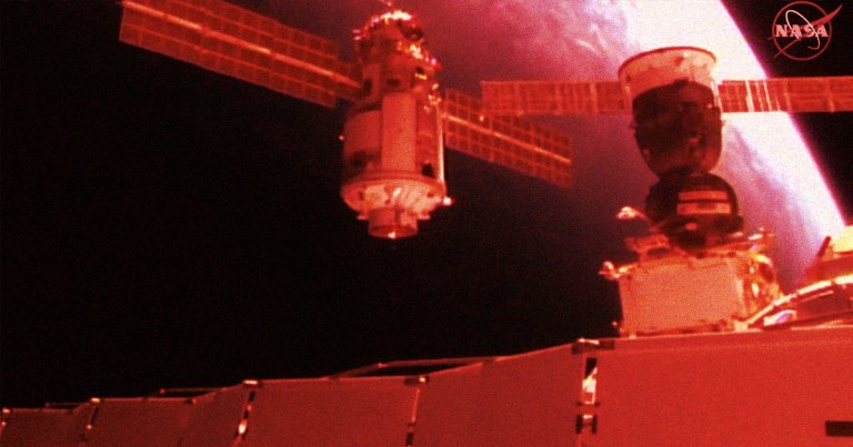 Unconfirmed reports surfaced this afternoon of Russia's brand new Nauka module, which docked to the International Space Station earlier this week.