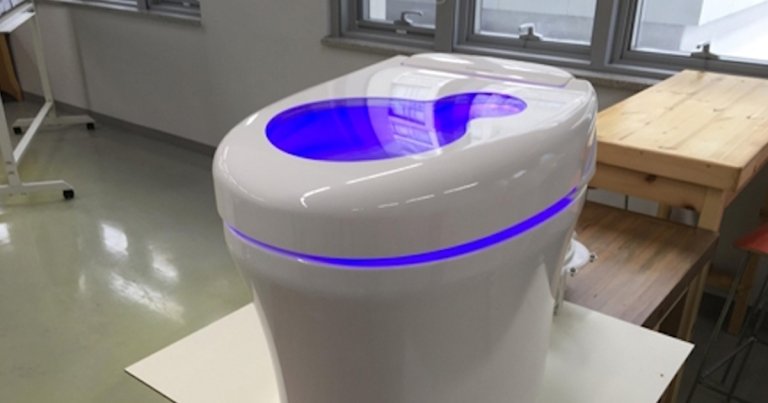 A researcher at a university in South Korea has come up with a toilet that can turn human waste into power -- and it's on the blockchain.