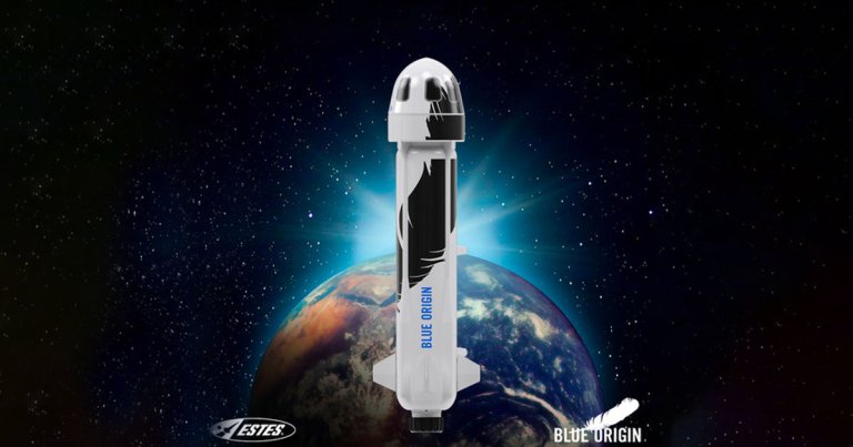 Model rocket maker Estes has released a 1/66 scale model of Blue Origin's dick-shaped New Shepard rocket — and it is not in fact an operable sex toy.
