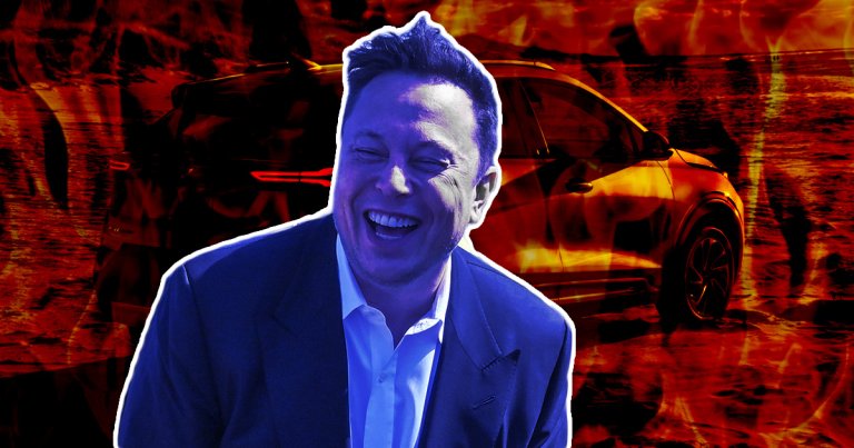 Tesla CEO Elon Musk argued GM may be having trouble keeping up with Tesla in EV market share because of recent fires involving the Chevy Bolt.
