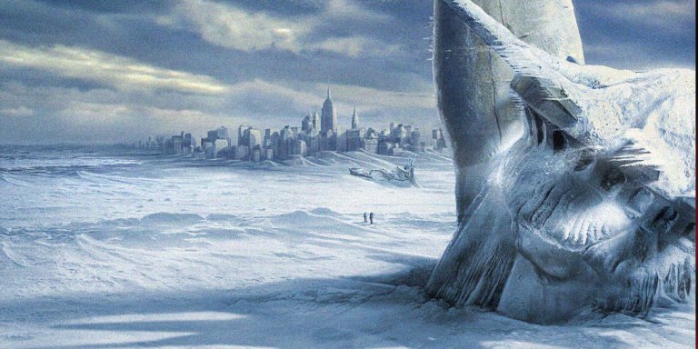 A study warns Atlantic currents may soon stop, plunging parts of the world into freezing temperatures, essentially the plot of "The Day After Tomorrow."