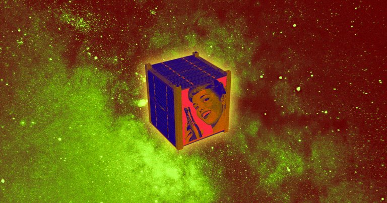 SpaceX will launch a digital billboard into space. But it's so small that you'll never be able to notice that it's up there.
