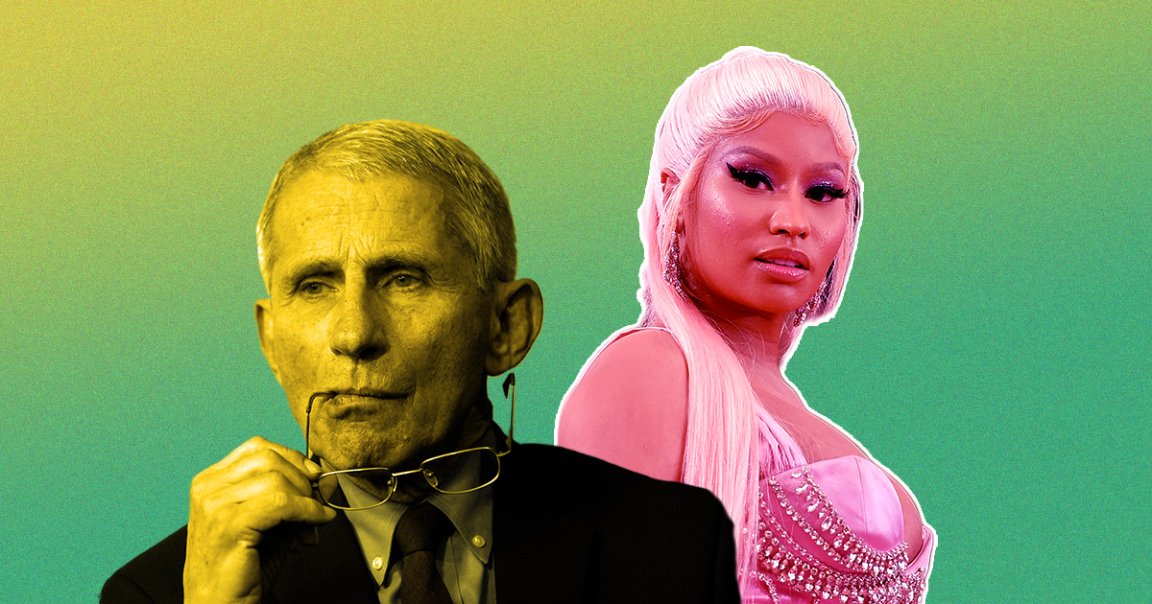 Rapper Nicki Minaj made some rather odd and infuriatingly misleading comments on Twitter earlier this week, but Fauci set the record straight.