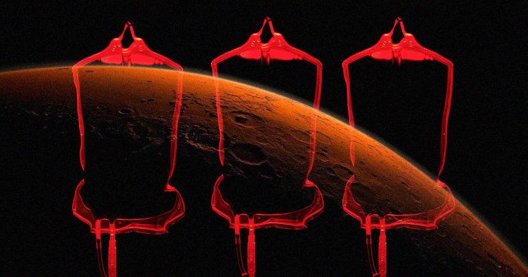 Scientists at The University of Manchester have come up with a macabre new way to turn Martian soil into a stronger material: human blood, sweat, and tears.