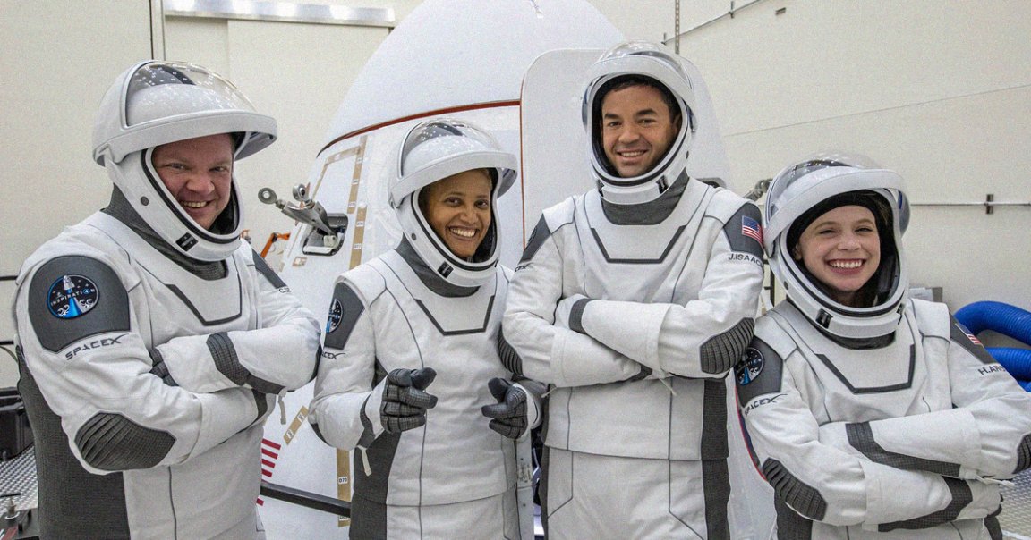 SpaceX CEO Elon Musk isn't exactly basking in the limelight ahead of Wednesday's launch, the first time an all-non-professional team has flown to space.