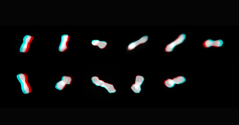 Scientists got an incredible look at Kleopatra, also known as the "dog bone asteroid," which is spinning so fast it might rip itself apart.