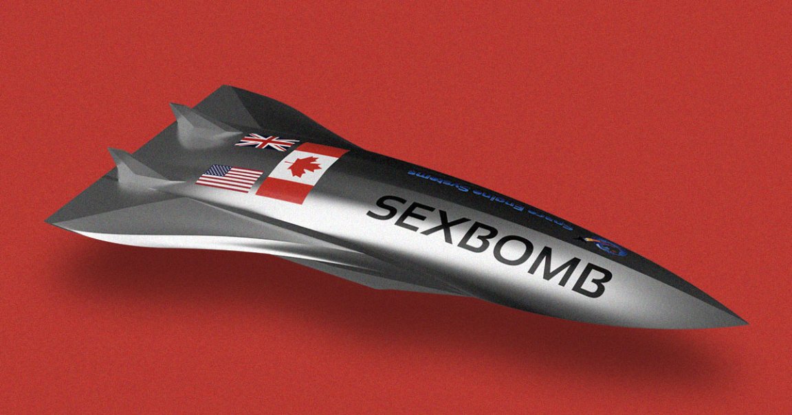 A Canadian aerospace company has chosen a very eyebrow-raising name for a hypersonic space plane it plans to launch in 2022: Sexbomb.