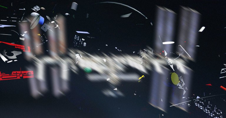The International Space Station is maneuvering out of the way of space junk, which was created after China destroyed a derelict satellite in 2007.