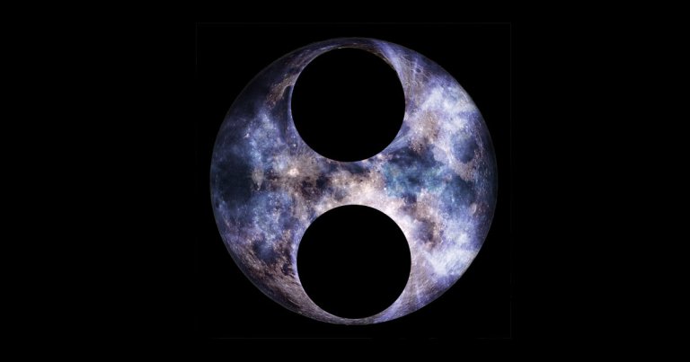 A team of researchers say that the Moon is peppered with craters from miniature black holes — and they may reveal some breakthrough insights on dark matter. 