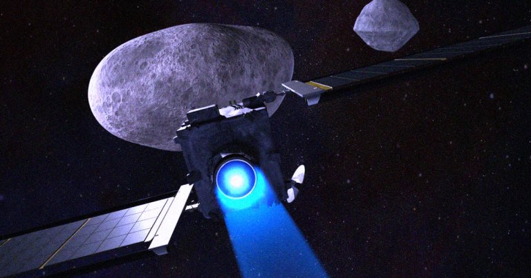 NASA is launching a spacecraft with a highly advanced ion drive, destined to slam into an asteroid as part of its Double Asteroid Redirection Test mission.