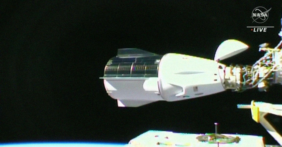 The astronauts of Crew-3 spotted something strange during their ISS docking on Thursday: a mysterious object floating past their craft.