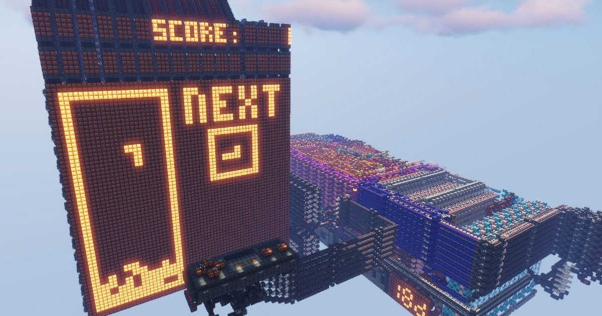 Computer Playing Mc Genius Builds Computer Inside Minecraft That Can Run Its Own Games
