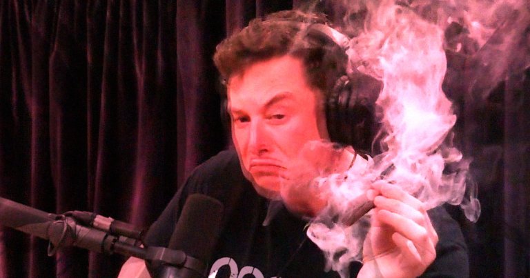 Elon Musk apparently doesn't think drugs are cool anymore.