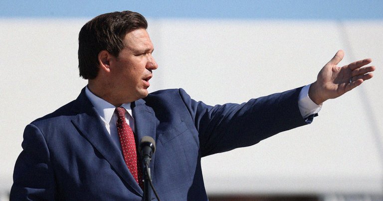 Florida's very cool and normal governor is proposing a "civilian military force" that would be under his control and not the Pentagon's.