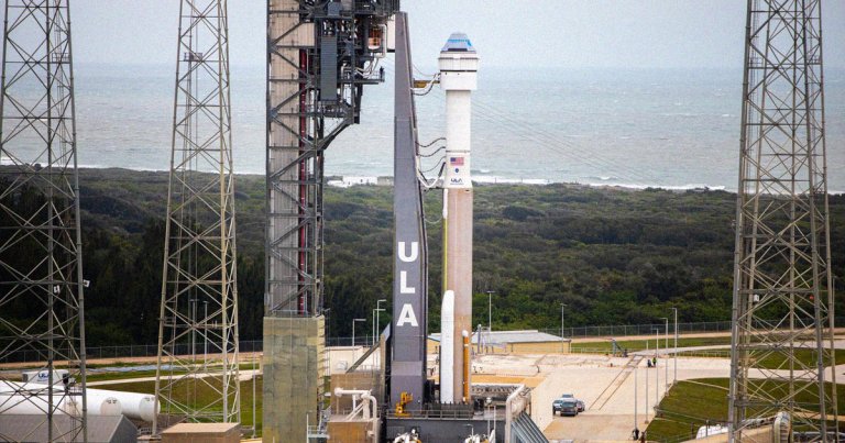 United Launch Alliance delayed the Atlas 5 rocket launch after a leak was found in the fuel ground storage. The rocket carries Space Force satellites.
