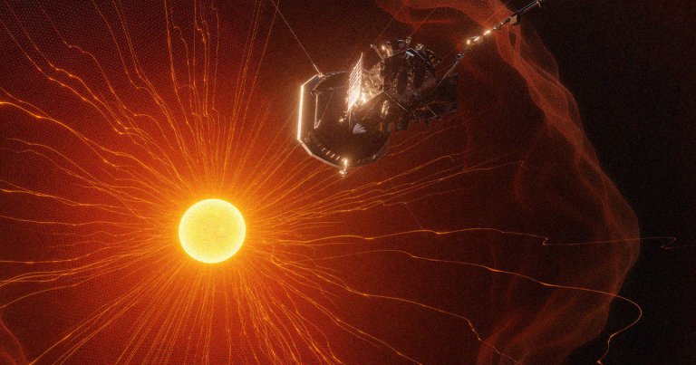 NASA’s Probe Took a Video as It “Touched the Sun” and Wow
