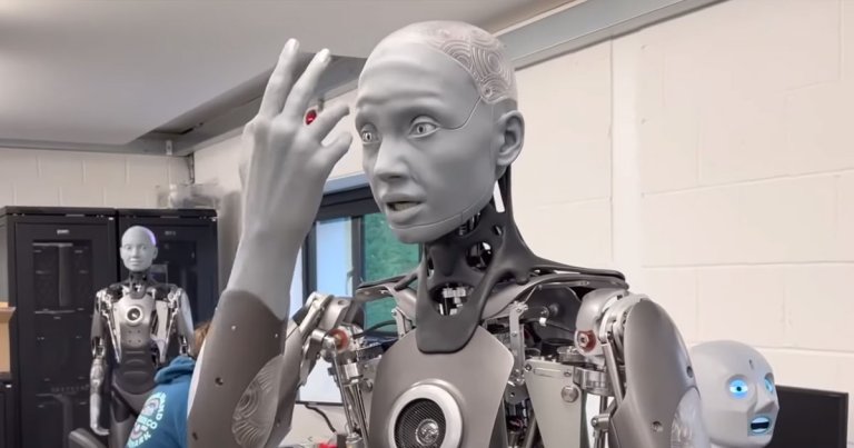 UK-based robotics company Engineered Arts has shown off an impressive new humanoid robot that can put on some eerily realistic facial expressions.
