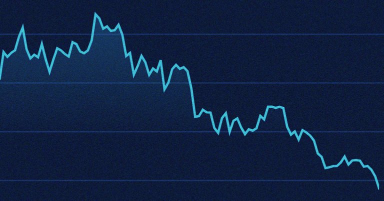 Bitcoin continues to tumble down, down, down.