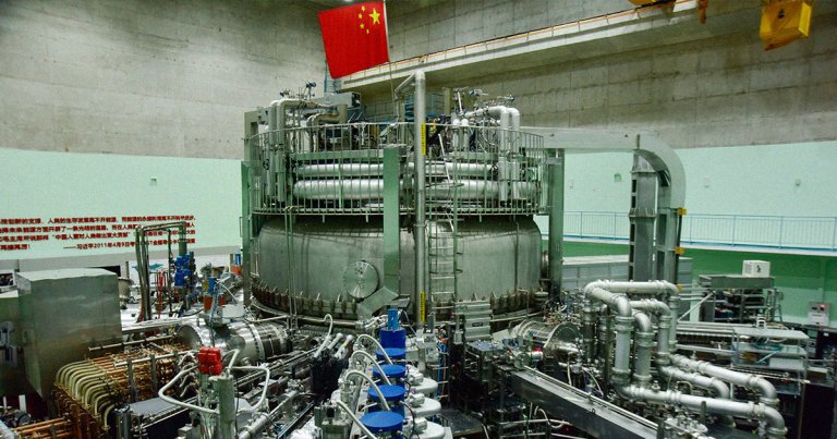 The Experimental Advanced Superconducting Tokamak fusion reactor was able to sustain a plasma temperature of 120-million-degrees Celsius for 1,056 seconds.