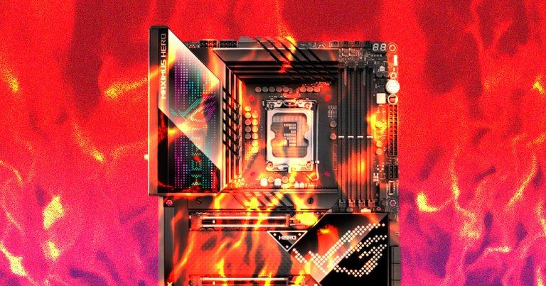 A small number of Pc gamers are noticing their Asus motherboards heating up and — in some rare cases — catching fire.