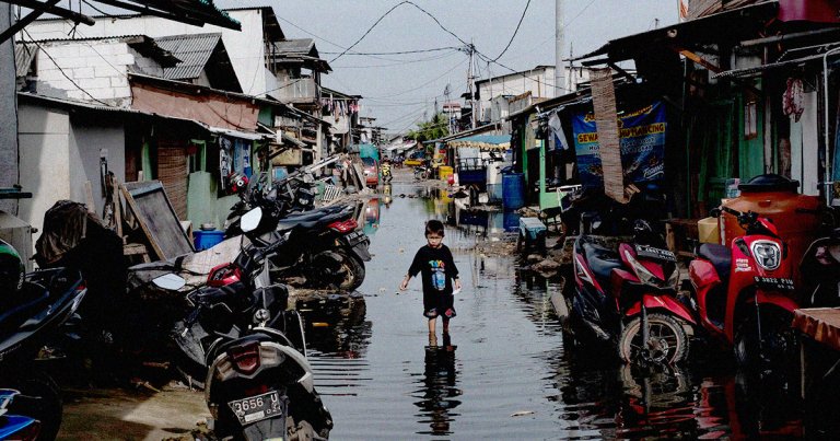Indonesia's government is leaving and moving the country’s capital of Jakarta to the island of Borneo due to sinking, pollution and congestion.
